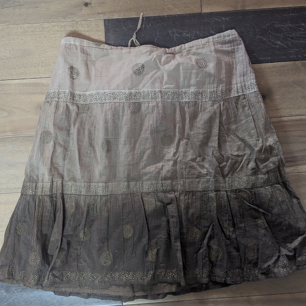 Aeropostale Brown A-Line Skirt - Picture 2 of 3